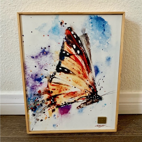 Butterfly watercolor painting Art Print - Picture 1 of 11